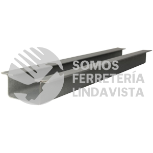 RILAT3 RIEL TIPO TT PARA CLOSET 2.4 M, DE LAMINA LOCK