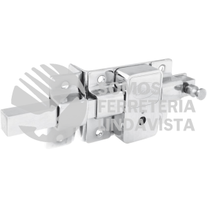 L590DCB CERRADURA DE BARRA LIBRE FUNCION DERECHA, CROMO BRILLANTE, LLAVE TETRA, EN CAJA LOCK