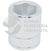 5525HM DADO CUADRO DE 3/4", 6 PUNTAS, METRICO, 25 MM URREA