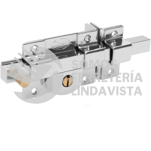 L570ICB CERRADURA DE BARRA LIBRE FUNCION IZQUIERDA, CROMO BRILLANTE, LLAVE ESTANDAR, EN CAJA LOCK