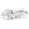 L560ICBB CERRADURA DE BARRA FIJA FUNCION IZQUIERDA, CROMO BRILLANTE, LLAVE ESTANDAR, BLISTER LOCK