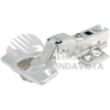 LBD35CP BISAGRA CURVA BIDIMENSIONAL 35 MM, CIERRE SUAVE LOCK