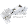 LBD165E BISAGRA ESQUINA 165GRADOSBIDIMENSIONAL 35 MM LOCK