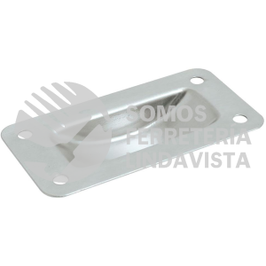 LJ1M12N JALADERA MODERNA MOLDELO 12, NIQUEL RAYADO LOCK