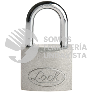 L22L38EACB CANDADO DE ACERO LARGO 38 MM, LLAVE ESTANDAR LOCK