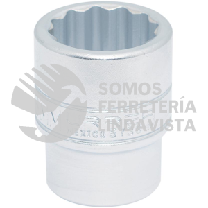 5736M DADO CUADRO DE 1", 12 PUNTAS, METRICO, 36MM URREA