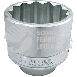 5775M DADO CUADRO DE 1", 12 PUNTAS, METRICO, 75MM URREA