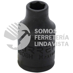 6906H DADO DE IMPACTO CUADRO DE 1/4", 6 PUNTAS, EN PULGADAS, 3/16" URREA