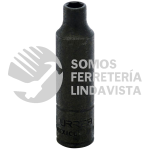 6508H DADO DE IMPACTO LARGO CUADRO DE 1/4", 6 PUNTAS, EN PULGADAS, 1/4" URREA