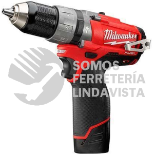2404-22 TALADRO DE PERCUSIÓN / ATORNILLADOR DE 1/2" M12 CON 2 BATERÍAS Y CARGADOR MILWAUKEE (REEMPLAZO 3404-22)