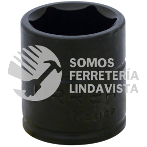 6912M DADO DE IMPACTO CUADRO DE 1/4", 6 PUNTAS, METRICO, 12 MM URREA