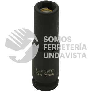 7010MHM DADO DE IMPACTO LARGO CON IMAN CUADRO DE 3/8", 6 PUNTAS, METRICO, 10 MM URREA