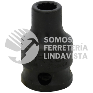 7214 DADO DE IMPACTO CUADRO DE 3/8", 12 PUNTAS, EN PULGADAS, 7/16" URREA