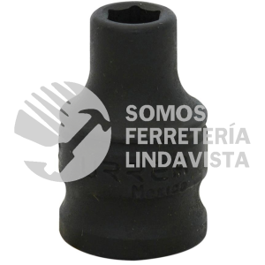 7208H DADO DE IMPACTO CUADRO DE 3/8", 6 PUNTAS, EN PULGADAS, 1/4" URREA