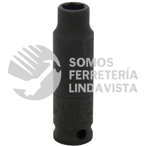 7714H DADO DE IMPACTO LARGO CUADRO DE 3/8", 6 PUNTAS, EN PULGADAS, 7/16" URREA