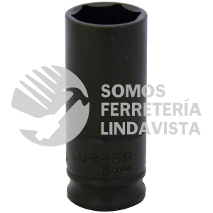 7722H DADO DE IMPACTO LARGO CUADRO DE 3/8", 6 PUNTAS, EN PULGADAS, 11/16" URREA