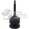 729040W DADO DE IMPACTO CON PUNTA TORX CUADRO DE 3/8", T40 URREA