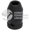 7418 DADO DE IMPACTO CUADRO DE 1/2", 12 PUNTAS, EN PULGADAS, 9/16" URREA