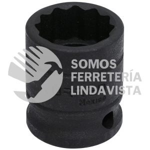 7422 DADO DE IMPACTO CUADRO DE 1/2", 12 PUNTAS, EN PULGADAS, 11/16" URREA