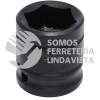 7438H DADO DE IMPACTO CUADRO DE 1/2", 6 PUNTAS, EN PULGADAS, 1-3/16" URREA