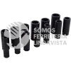 74103 JUEGO DE DADOS LARGOS DE IMPACTO CUADRO DE 1/2", 12 PUNTAS, EN PULGADAS, 13 PIEZAS URREA