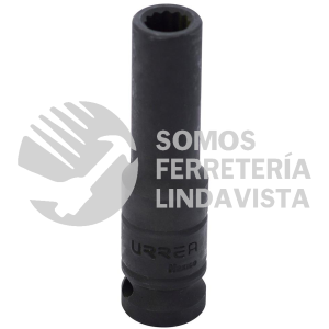 7316 DADO DE IMPACTO LARGO CUADRO DE 1/2", 12 PUNTAS, EN PULGADAS, 1/2" URREA