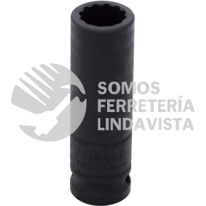 7320 DADO DE IMPACTO LARGO CUADRO DE 1/2", 12 PUNTAS, EN PULGADAS, 5/8" URREA
