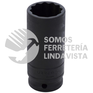 7346 DADO DE IMPACTO LARGO CUADRO DE 1/2", 12 PUNTAS, EN PULGADAS, 1-7/16" URREA