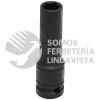 7314HD DADO DE IMPACTO LARGO PARED DELGADA CUADRO DE 1/2", 6 PUNTAS, EN PULGADAS, 7/16" URREA