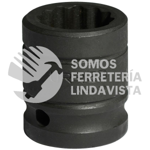 7421MT DADO DE IMPACTO CUADRO DE 1/2", 12 PUNTAS, METRICO, 21 MM URREA