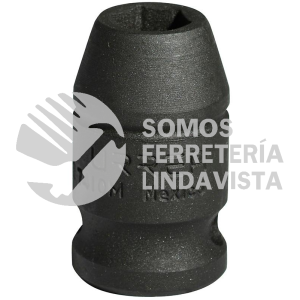 7414M DADO DE IMPACTO CUADRO DE 1/2", 6 PUNTAS, METRICO, 14 MM URREA
