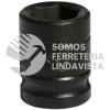 7433M DADO DE IMPACTO CUADRO DE 1/2", 6 PUNTAS, METRICO, 33 MM URREA