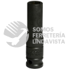 7312M DADO DE IMPACTO LARGO CUADRO DE 1/2", 6 PUNTAS, METRICO, 12 MM URREA