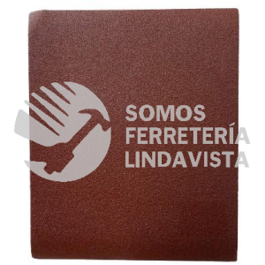 77696008898 K201 HOJA DE LIJA PARA METAL ROJA 9" X 11" 225X275MM GRANO 80 ALO NORTON