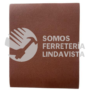 77696008903 K201 HOJA DE LIJA PARA METAL ROJA 9" X 11" 225X275MM GRANO 120 ALO NORTON