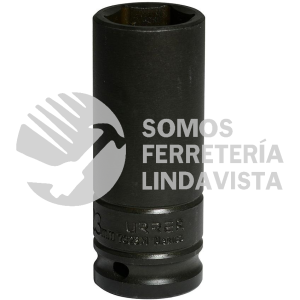7323M DADO DE IMPACTO LARGO CUADRO DE 1/2", 6 PUNTAS, METRICO, 23 MM URREA