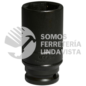 7330M DADO DE IMPACTO LARGO CUADRO DE 1/2", 6 PUNTAS, METRICO, 30 MM URREA