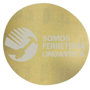 63642506227 DISCO DE LIJA PAPEL NORGRIP GOLD 6" RESERVE A296 IN 152 4MM GRANO 600 ALO NORTON