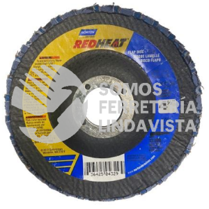 63642504329 DISCO PLANO TIPO 29 MONTAJE EN EJE 4-1/2" BARRENO 7/8" CERAMICA/ZIRCONIA GRANO 36 NORTON