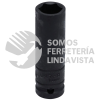 7317MD DADO DE IMPACTO LARGO PARED DELGADA CUADRO DE 1/2", 6 PUNTAS, METRICO, 17 MM URREA