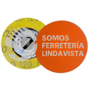 66261043386 DISCO DE LIJA CAMBIO RAPIDO TR/T III BLAZE R980P 2" IN 50 8MM GRANO 120 HD CER NORTON
