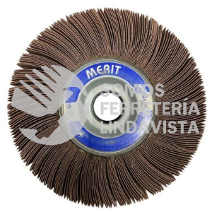 8834123036 RUEDA FLAP DE LIJA MERIT 6X2X1IN 152X51X25MM GRANO 120 NORTON