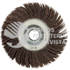 8834120189 RUEDA FLAP DE LIJA MERIT METAL 6"X2"X1" GRANO 40 NORTON