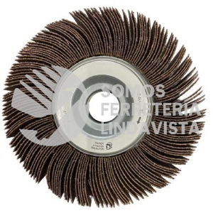 8834120189 RUEDA FLAP DE LIJA MERIT METAL 6"X2"X1" GRANO 40 NORTON