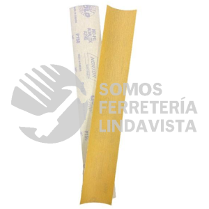 63642506240 HOJA GOLD TIRA DE LIJA PAPEL ADALOX A296 2-3/4X16-1/2 70X419MM NORGRIP GRANO 150 NORTON