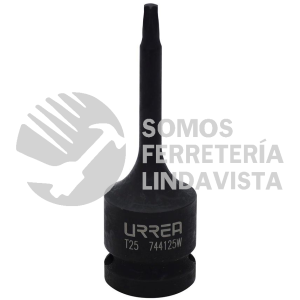 744125W DADO DE IMPACTO CON PUNTA TORX CUADRO DE 1/2", T25 URREA