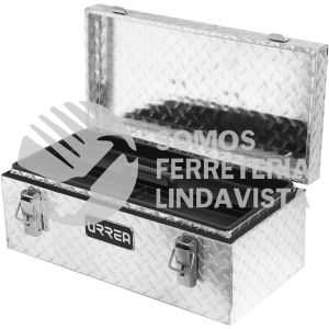 ATB24 CAJA PORTAHERRAMIENTAS DE ALUMINIO 24" X 9" X 9" CON CHAROLA PLASTICA URREA