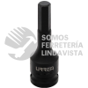 7441-6M DADO DE IMPACTO CON PUNTA HEXAGONAL CUADRO DE 1/2", METRICO, 6 MM URREA