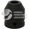7509T DADO DE IMPACTO CUADRO DE 3/4", 12 PUNTAS, EN PULGADAS, 9/16" URREA