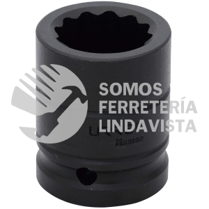 7515T DADO DE IMPACTO CUADRO DE 3/4", 12 PUNTAS, EN PULGADAS, 15/16" URREA